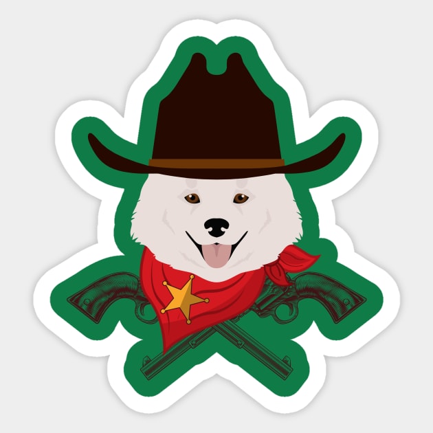 Sheriff Floof Sticker by Silver Lining Gift Co.
